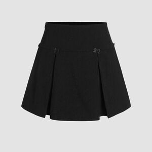 Cider Black Mini Skirt